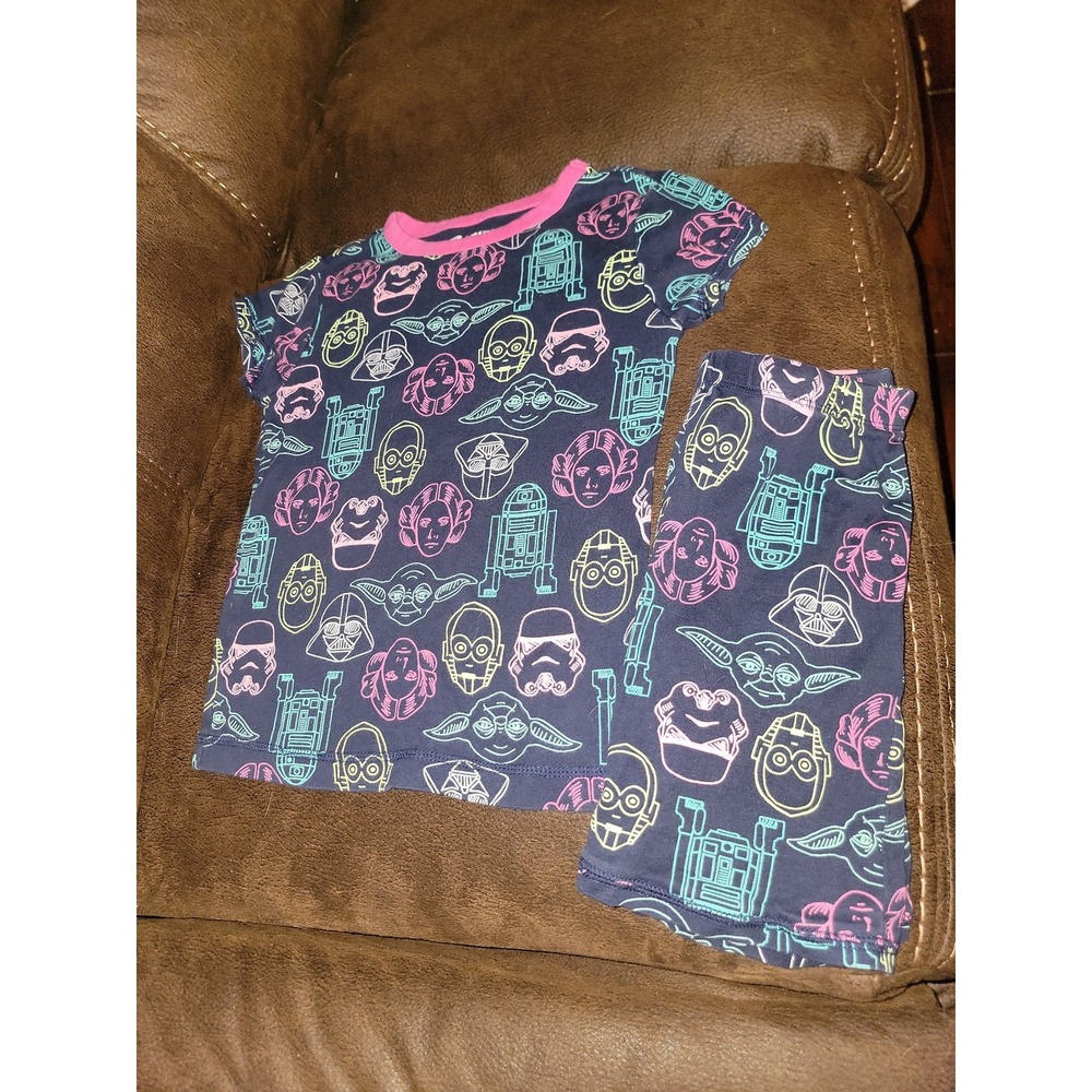Gap kids star wars pajamas sleep wear size 10